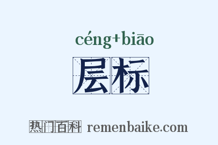 层标是什么意思的图片